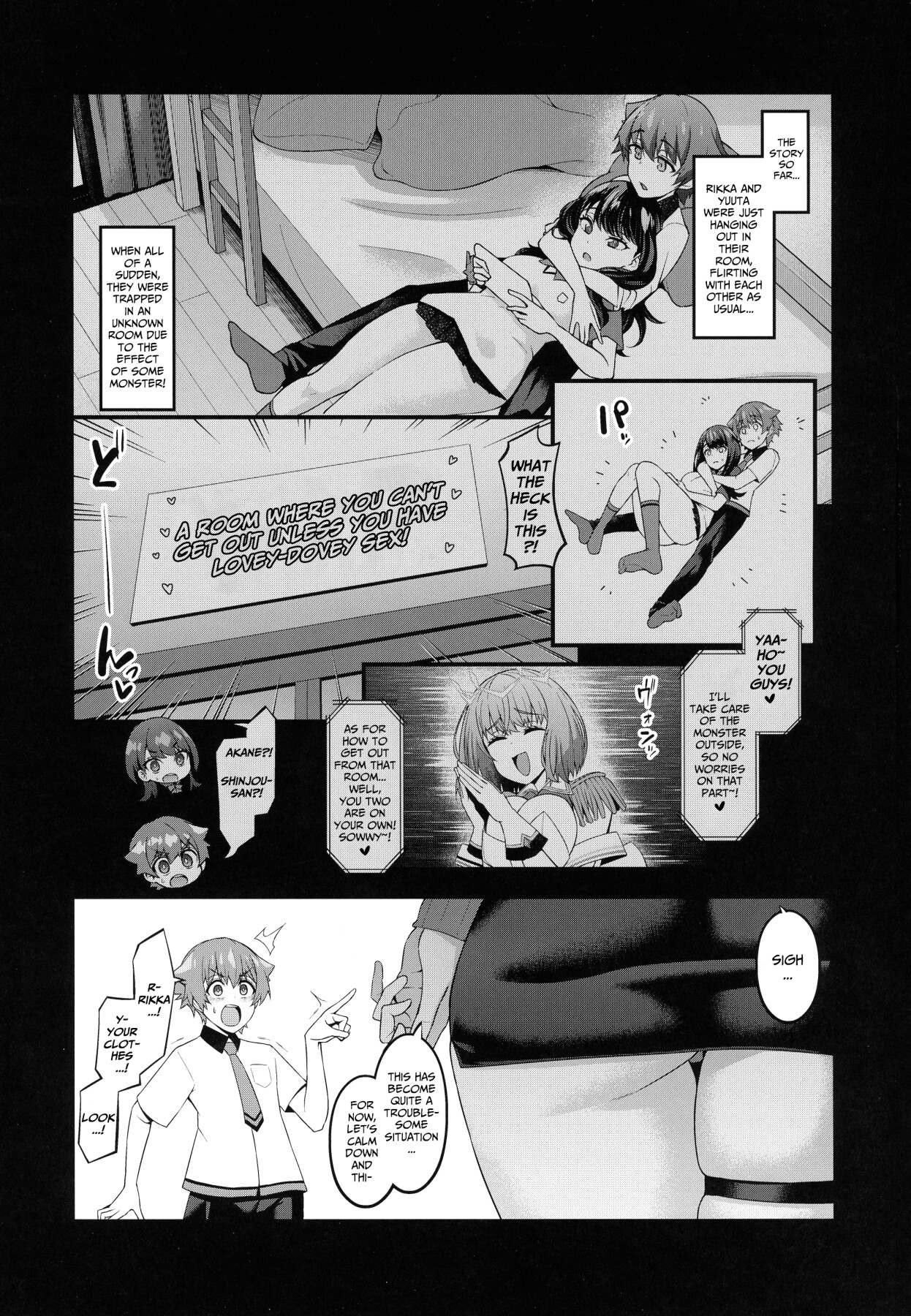 Hentai Manga Comic-Yuuta x Rikka Omniverse Verse 1.0-Read-2